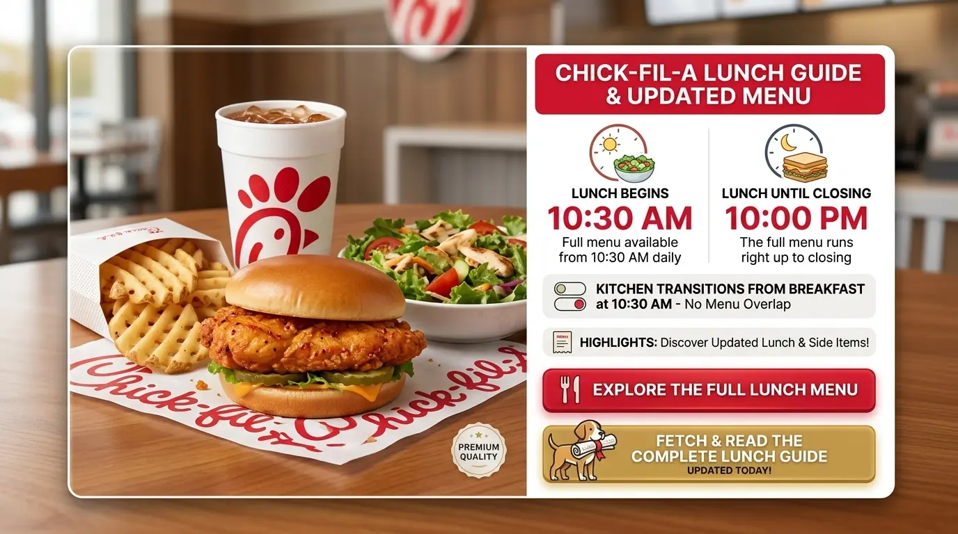 Chick-fil-A Lunch 2026: Complete Guide.