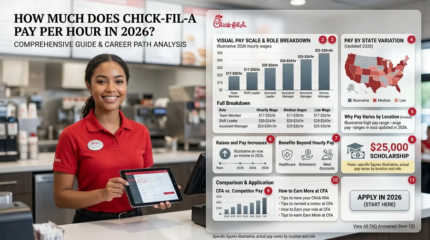How much does Chick-fil-A pay per Hour 2026: Complete Guide.